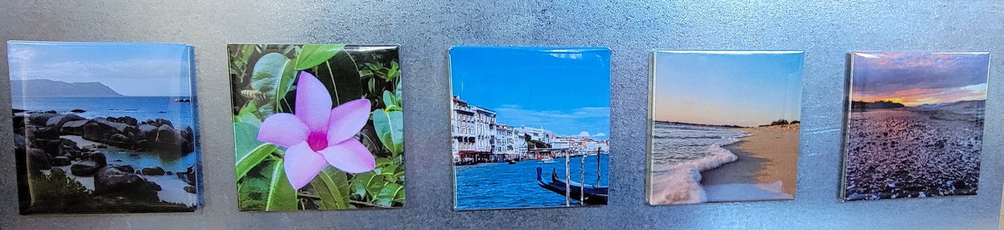 Custom Photo Magnets - Set of 5